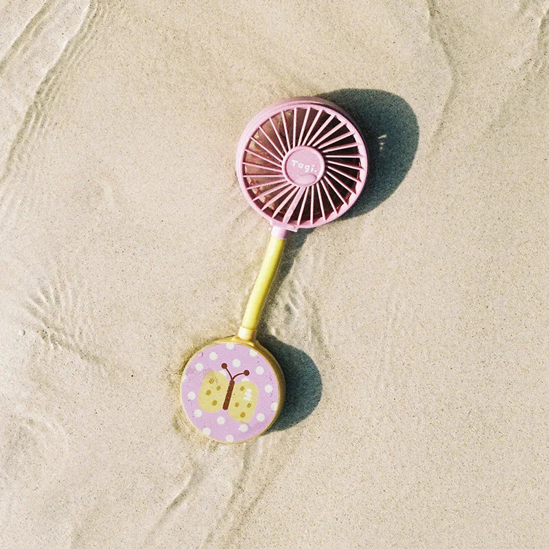 Portable Magnetic Fan Compact Durable  Creative Mini Fan for Outdoor Cooling Heat Prevention and Personal Use Ideal for Concerts