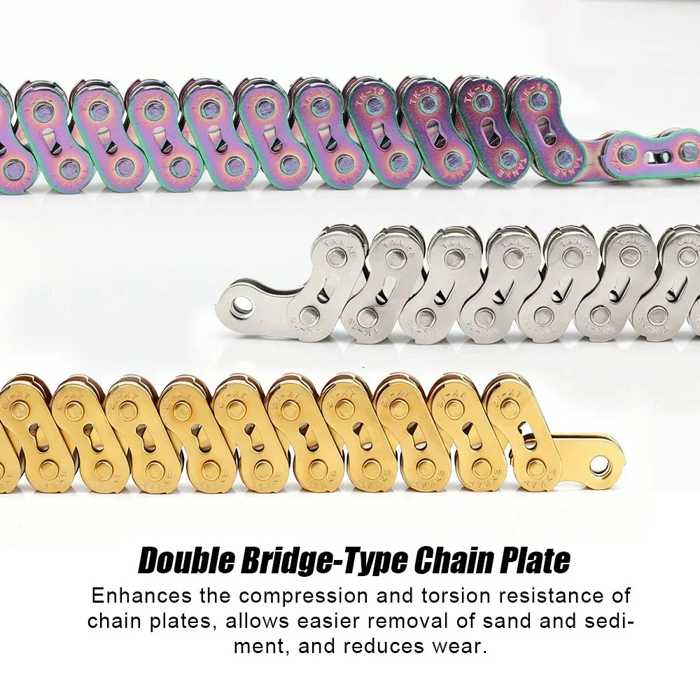 TANKE Single Speed Bike Chains 1 Speed Mountain Bicycle Chain 100L MTB Single Speed Cycling Accesories BMX Current