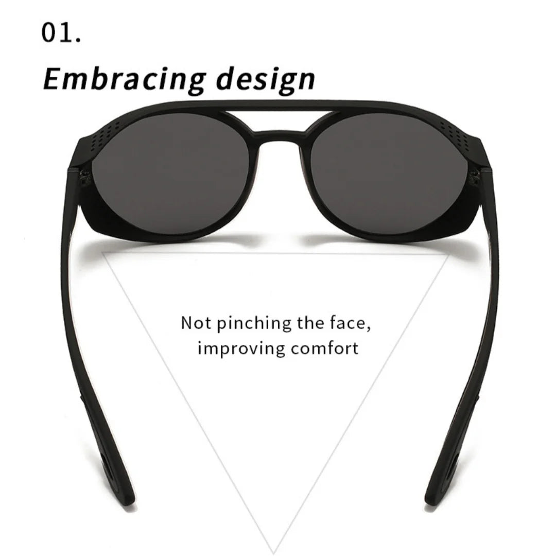 Polarized Sunglasses Sun Glasses with Side Shields UV400 Protection Mirrored Lens Outdoor Sport Driving Fishing Cycling Glasses