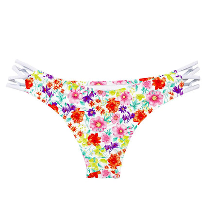 Wholesale Womens Bikinis Bottom Sexy Swimsuit Vintage Swimwear Brazilian Biquini Bathing Suit  Maillot De Bain Femme Plus Size