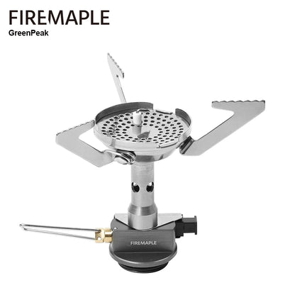 Fire-Maple GreenPeak Camping Stove Camp Cooking Burner Portable Backpacking Stove with Piezo for Hiking Trekking Fishing