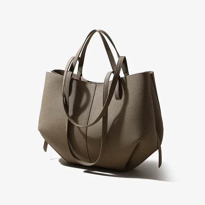 Luxury Designer Bag Women Large Capacity Leather Bucket Bag Senior Sense Crossbody Casual Broadband Shoulder Bag