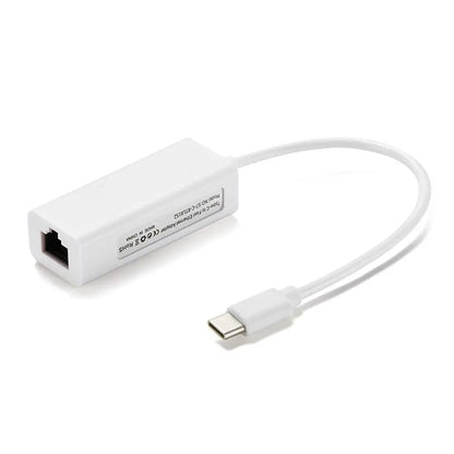 Ethernet Computer & Office Computer Peripherals Network Cable Converter USB Hubs Type-C to RJ45 Network Adapter