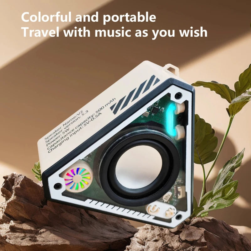 Portable TWS Bluetooth Speaker Audio Subwoofer Mini Wireless Portable Speaker HiFi Music Surrounding Sound Outdoor Loudspeaker