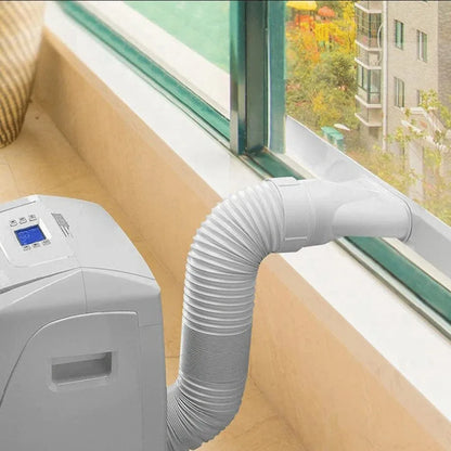 Universal Stretchable PAC Vent Duct Pipe Flexible Portable Air Conditioner Exhaust Hose 1.5m 2m Aircon Hot Air Exhaust Tube