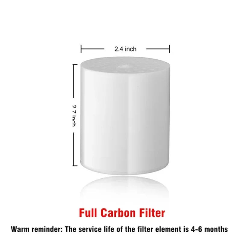 15-20 Grade Filter Element Water Purification Household Water Purifier Shower Filter Set Bathing To Remove Residual Chlorine