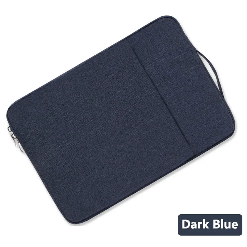 Laptop Handbag Case for DELL 13.3' 14' 15.6' 16' Waterproof Zipper Portable Shockproof Notebook Bag Cover for DELL 12.5'