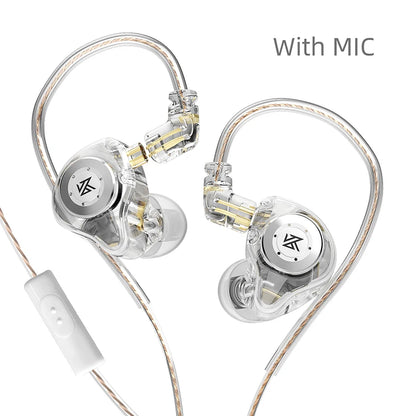 KZ EDX pro Earphones Bass In Ear Monitor Headphones Sport Noise Cancelling HIFI Headset New Arrival!