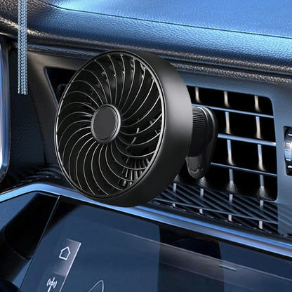 Fan For Car Portable Mini Plug And Play 3 Speeds 5V Portable Fan For Car For Truck RV Vehicle Trucks Boat Golf Plane Airplane