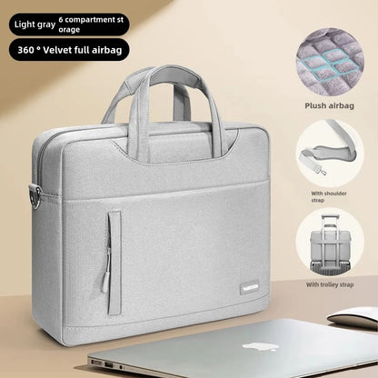 Business Laptop Bag Case Shoulder Tote Bag Notebook Bag Briefcase For 13 15 17 Inch Macbook Air Pro HP Huawei Asus Dell Handbag