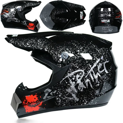 Motorcycle Helmet Children Off-road Helmet For Kids child MotoBike Downhill AM DH Cross safety Helmet Capacete Motocross Casco