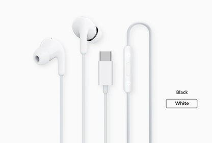 Original Xiaomi Mi 15 14 13 14T Ultra Pro Type C Wired Headphones In Ear Headset Sports Earphones With Microphone Stereo Earbuds