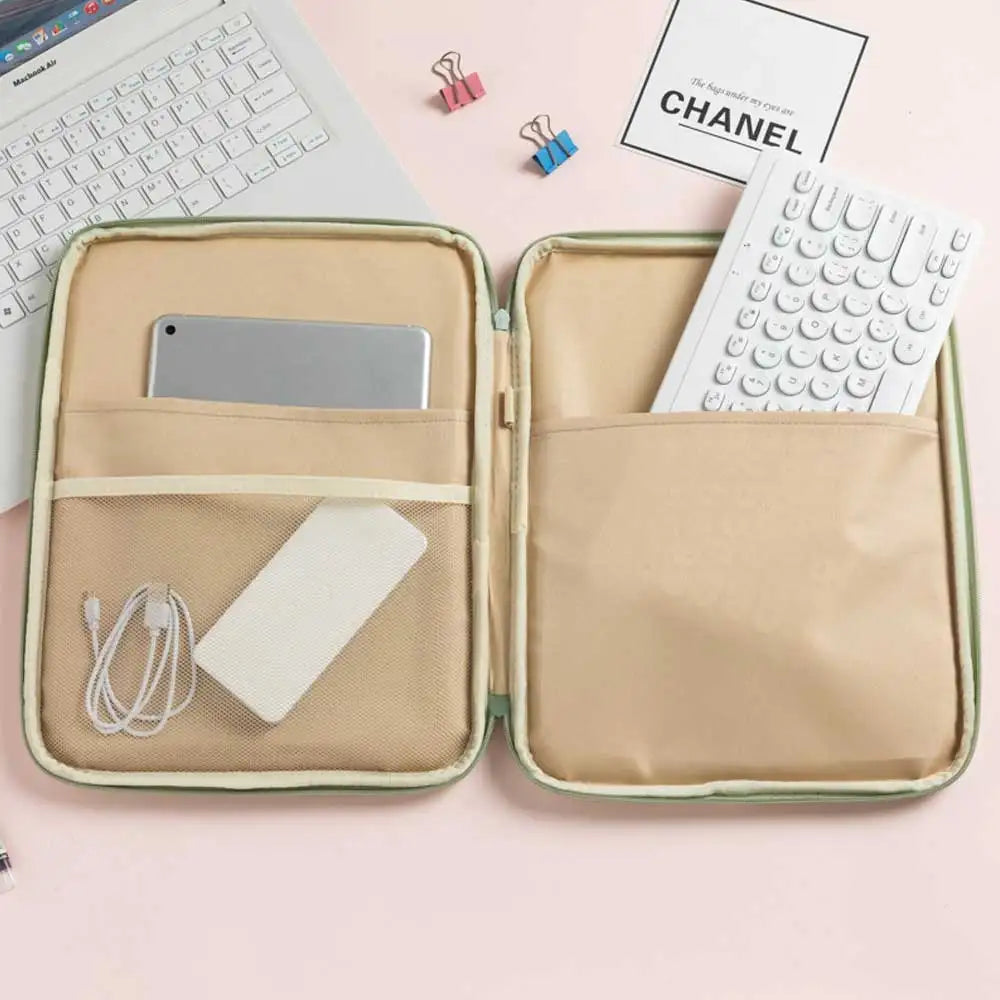 11/13 Inch Tablet Sleeve Case For iPad Air6 Pro11 Case XiaoMi Protective Bag 13.3 14 Laptop Sleeve Carrying Case with Pocket