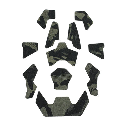 Tactical FAST Helmet Magic Sticker 11pcs Airsoft Helmet Patches Hook and Loop Sticky for Hunting Shooting Accessories