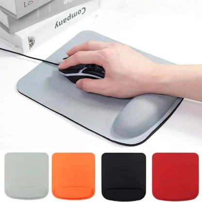 Ergonomic Wrist Rest Mouse Pad Comfortable Wrist Support Non Slip Mice Mat Soft Mousepad For PC Laptop Computer Office Mouse Pad
