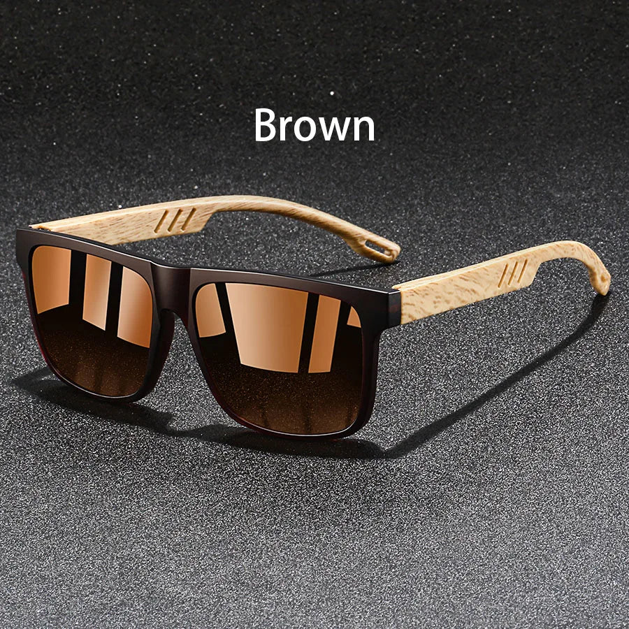 Fashion Vintage Square Square Frame Sunglasses Men Women Fishing Driving Man Luxury Brand Designer Sun Glasses  Eyewear