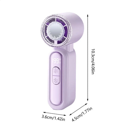 Portable Fan Strong Wind Adjustable Appliance Handheld Personal Fan For Travel Picnic School Commuting Beach Dorm Students Boys