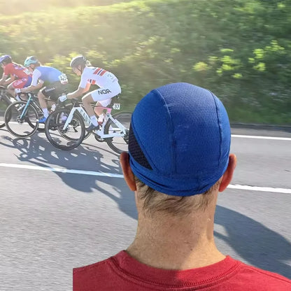 Motorcycle Helmet Cap: Outdoor Cycling and Mountain Biking Cap, Sweat-Wicking and Breathable Mesh Head Cover