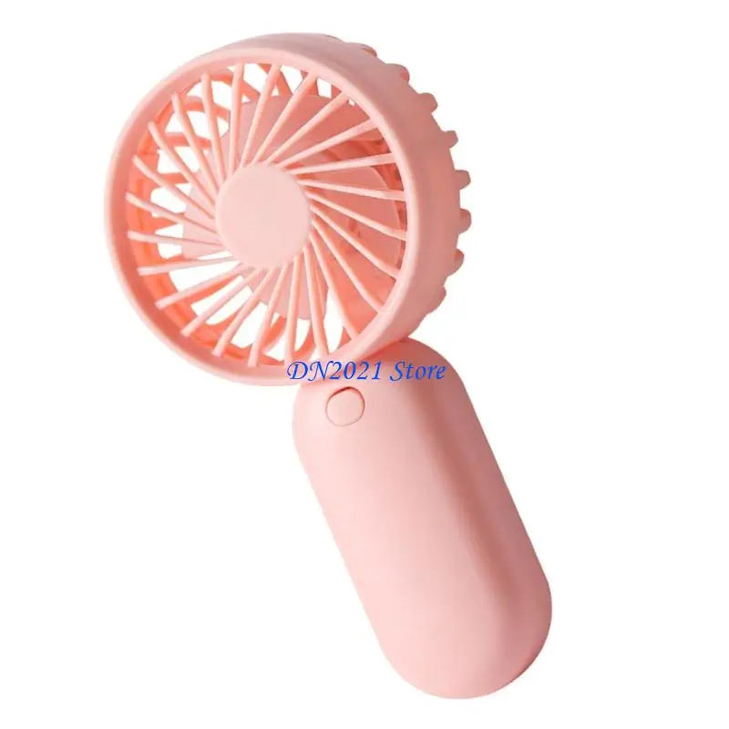F3KE Portable Mini Fan Handheld Small Handheld Fan Travel AM4 Battery Operated