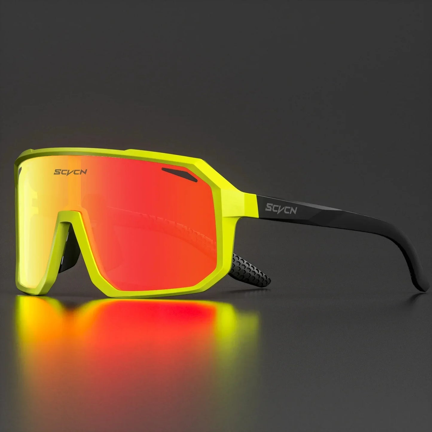 SCVCN New Cycling Sunglasses Men Road Driving Bike Glasses Outdoor Sports Running Women Bicycle Cycling Glasses UV400 Goggles