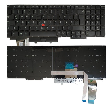 New Latin/Spanish Keyboard For Lenovo Thinkpad E15 Gen 2 3 4 (Type 20T8 20T9 20TD 20TE) Laptop LA/SP Layout With Backlight