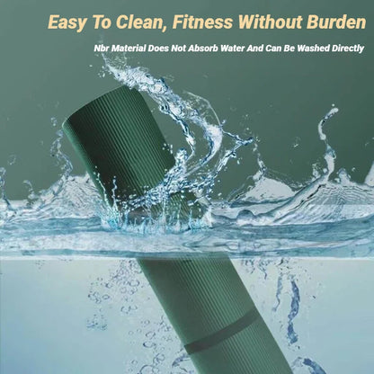 Men'S 3-Piece Set High Quality Thickened Sports Non-Slip Yoga Mat Is Suitable For Fitness Pilates Gym Home Exercise