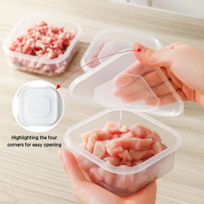 1 Set of 3 Food Storage Containers, Refrigerator Storage Boxes, Grain Storage Boxes, Plastic Sealed Boxes, Large, Medium, and Small Sizes, Lunch Box with Lid for Fruit Storage