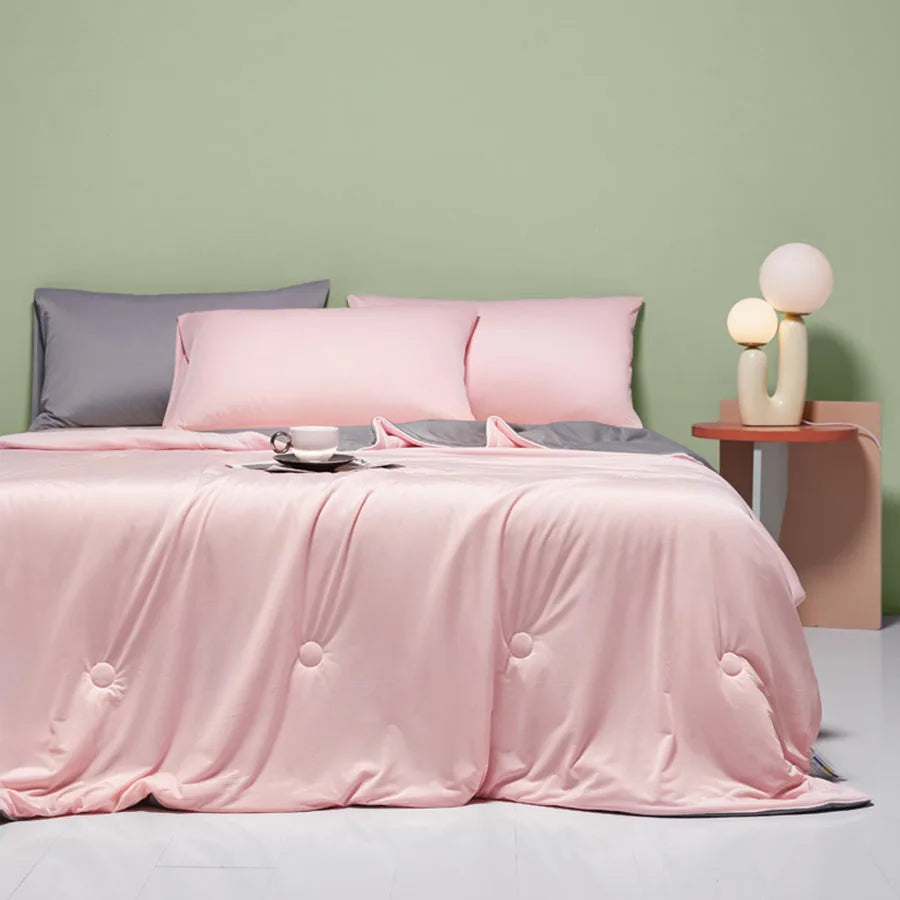 High Quality Cold Blanket Cool Air-Conditioned Comforter Lightweight Summer Comforter With Double Sided Cold And Cooling Fabric
