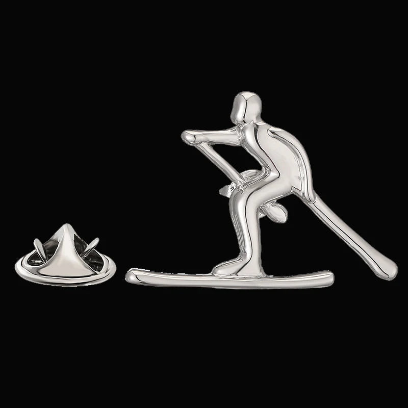 Classical men's women's brooch High-end collar pin Sports Golf Poker Trophy Lapel pin Hats scarves accessories jewelry gift