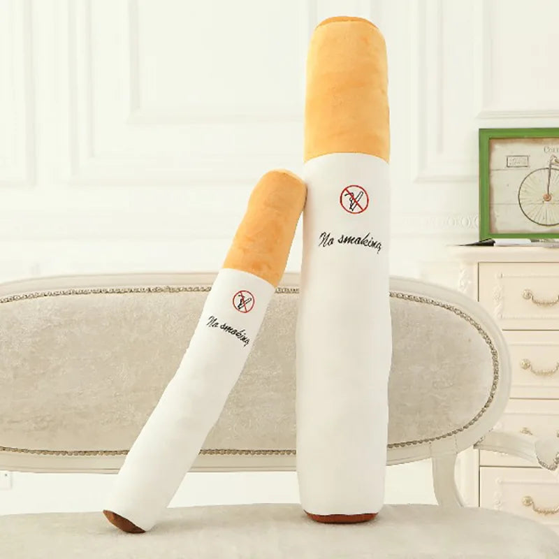 Pet Funny Toys Cigar Big Smoke Plush Sound Squeak Fake Cigarettes Toys Dog Chew Molar Interactive Game Bite Resistant Pet Toy