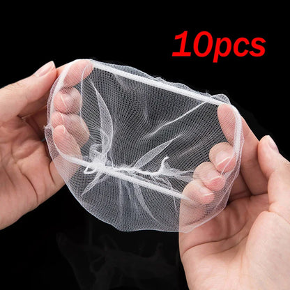 Kitchen Sink Stainless Steel Filter Sewer Mesh Strainers Disposable Sink Filter Mesh Bags Bathroom Floor Drain Hair Waste Filter
