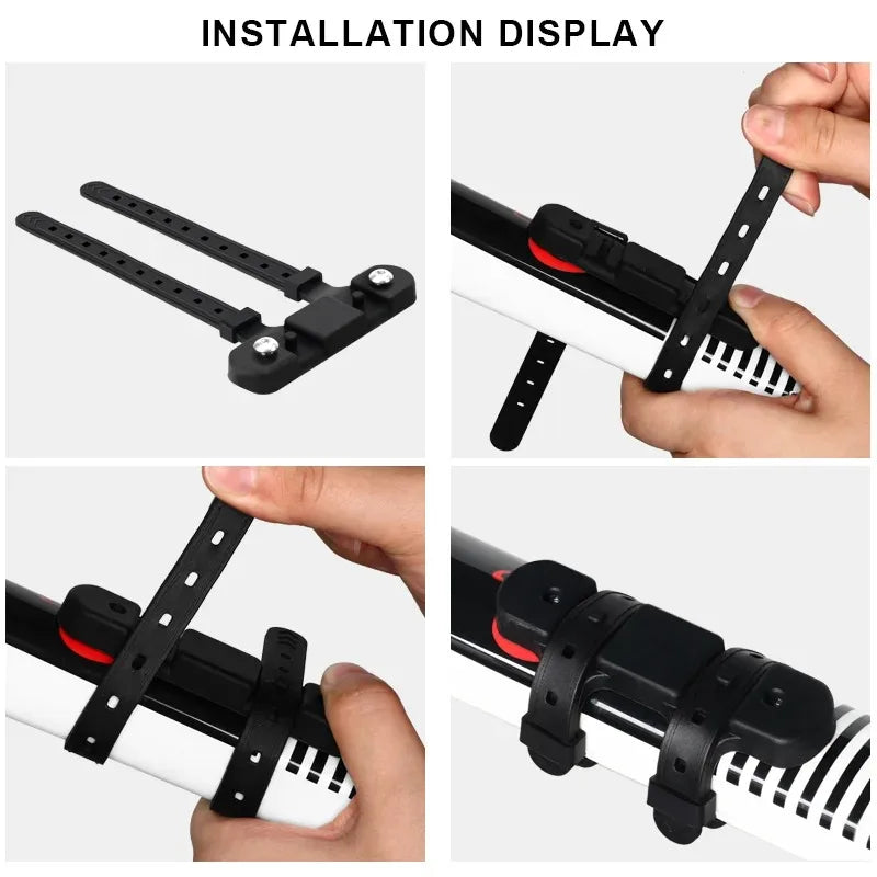 Fahrrad-Flaschenhalter-Adapter, 5 Farben, Silikon-Flaschenhalterungsband, Sattelstütze, Gabel, Rahmen, Mehrfachmontage, Fahrradteile