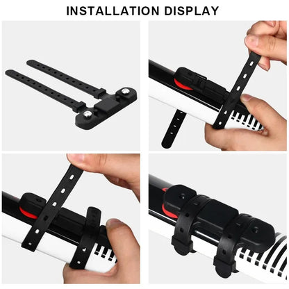 Fahrrad-Flaschenhalter-Adapter, 5 Farben, Silikon-Flaschenhalterungsband, Sattelstütze, Gabel, Rahmen, Mehrfachmontage, Fahrradteile