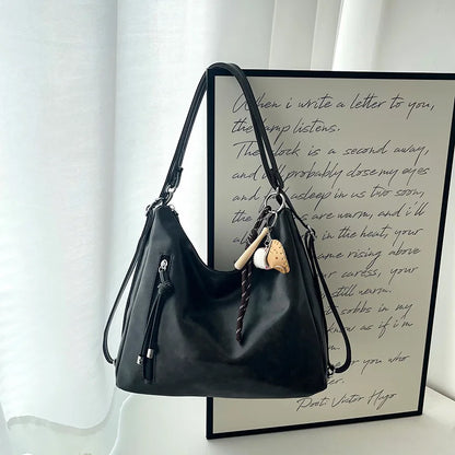 Multifunctional Tee-Use Women's Tote Bag Commuter Oulder Bag Crossbody Bag Faionable Versatile 2025 New Style Bolso Mujer Purse