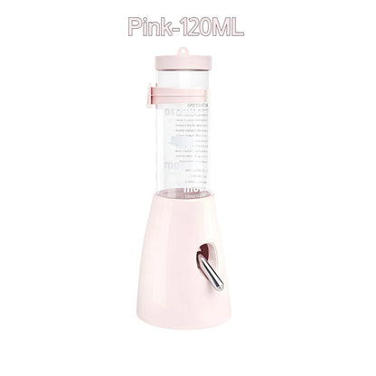 80-425ml Hamster Water Bottle with Stand Leak-Proof Dechatable Automatic Dispenser Small Pet Supplies for Guinea Pigs Rabbit Use