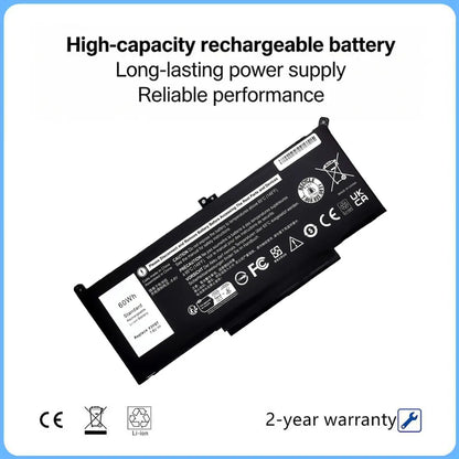 Laptop Battery For Dell Latitude 12 7280 7290 7380 7390 E7380 E7390 E7280 E7290 14 7480 7490 E7480 E7490 F3YGT