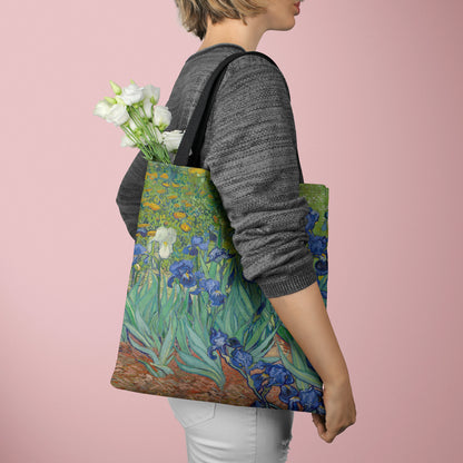 [Canvas Bag] Oil Painting Printed Canvas Bag Women's Lightweight Tote Bag Daily Handbag Multi-functional Shopping Bag