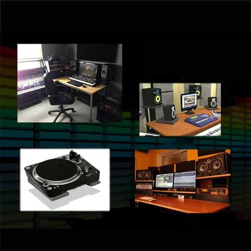 Speaker Sound-absorbing Cotton Sponge Pad Desktop Sound Insulation High-density Sponge Block Speaker Accessories