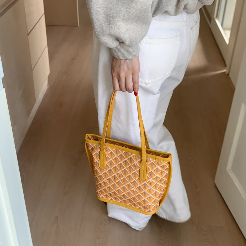 Women's Tote Bag New Simple Double Sided Available Mother and Child Large Capacity Casual Handbag Shopping Bag Tote Bag
