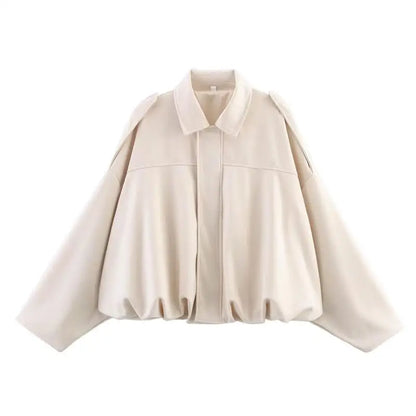 Jackets Autumn Women's 2025 New Outerwear Chic Elegant Loose Warm Women's Coat Street Youth Fashion Joker Coat Jacket