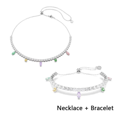 2026 High Quality Shiny Luxury Brand Fine Jewelry Sets Exquisite Fine Fashion Party Gifts for Women New Christmas Ornaments
