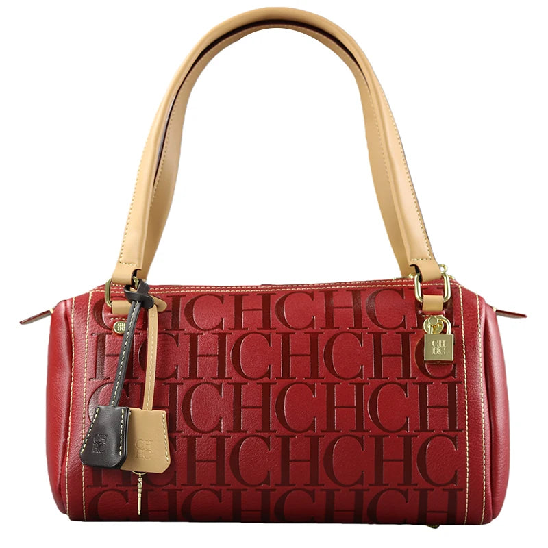 CH Niche Brand Women's Bucket Bag New Large Capacity Letter Print Design 2026 New Women's Classic Handbag
