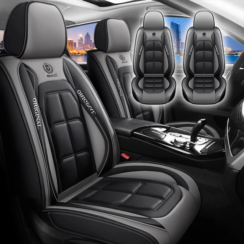New upgraded car seat cushion, new fully enclosed car seat cover, all season universal small car seat cover, leather seat cover