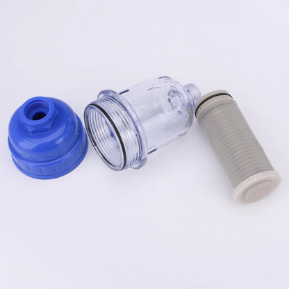 Transparent 1/2 Inch Water Inlet Filter Garden Irrigation Filter Faucet Filter Household Water Heater Washing Machine Filter