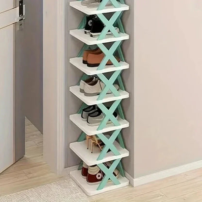 Shoe Storage Boxs Stackable Organizers Homes. Shoerack Folding Shoes Organizer Hallway Shelf For Storing Shoes Rack Clothing