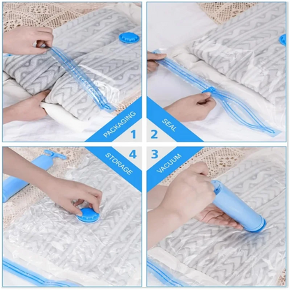Vacuum Storage Bags,Vacuum Bag Packaging Saves Space,For Bedding Clothes Travel Storage Bedroom Storage Bagsabkw