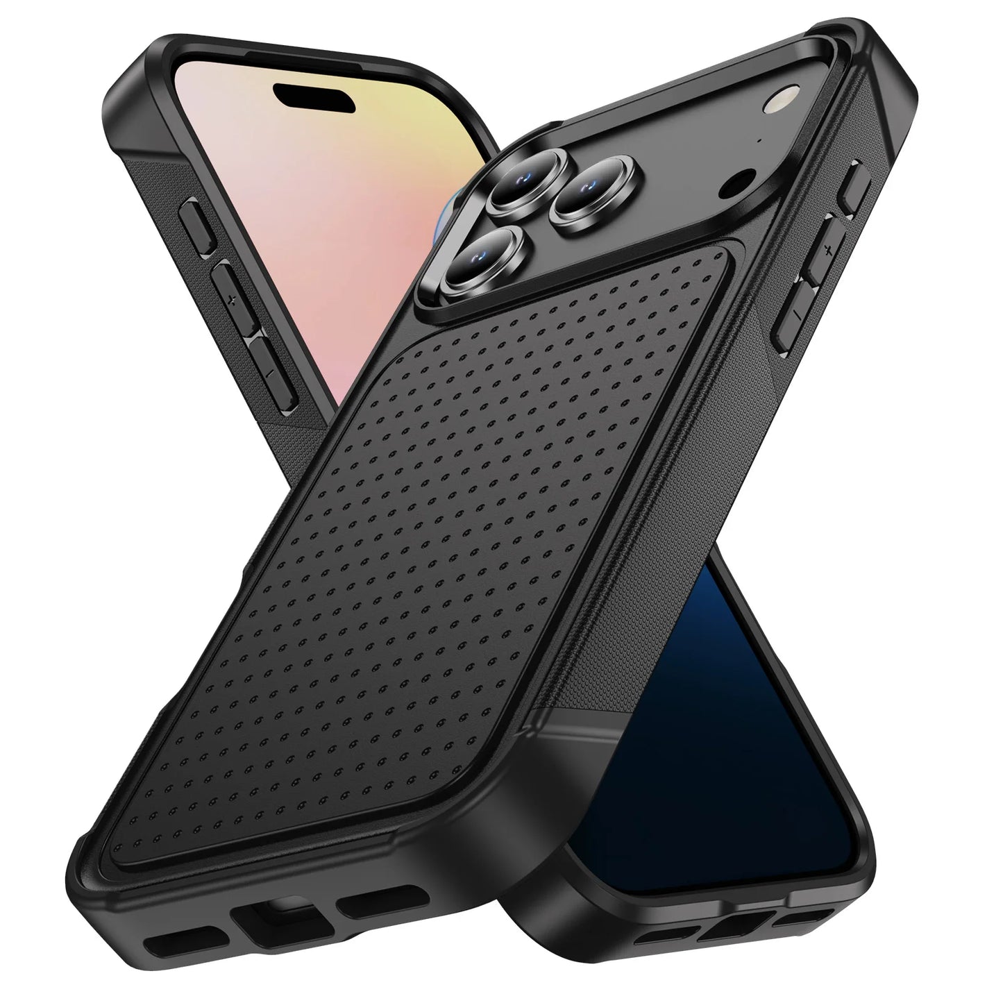 Protective Phone Case for Iphone 17 Pro Max Air 16 Plus 15 14 13 Pro Iphone17 Iphone16 Iphone15 Strong Hard Armor Cases