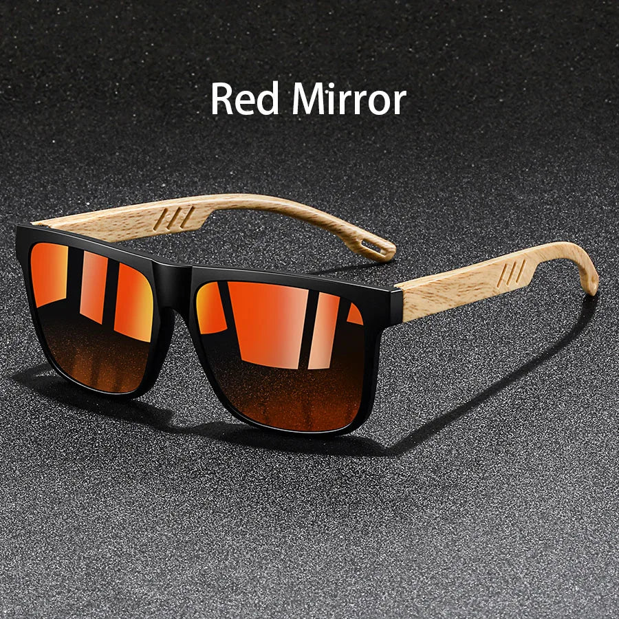 Fashion Vintage Square Square Frame Sunglasses Men Women Fishing Driving Man Luxury Brand Designer Sun Glasses  Eyewear