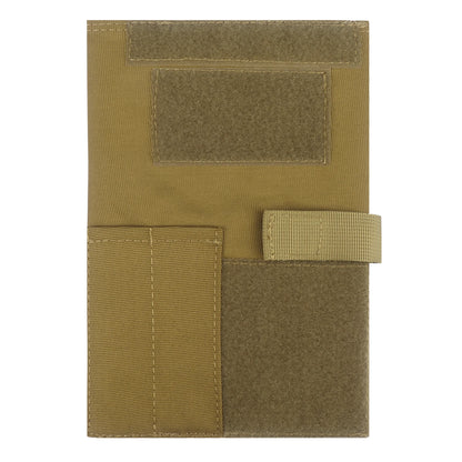 5.5*8in Tactical Notebook Cover Outdoor Memo Cover Notebook Case Diary Book Cover Camping Accessories