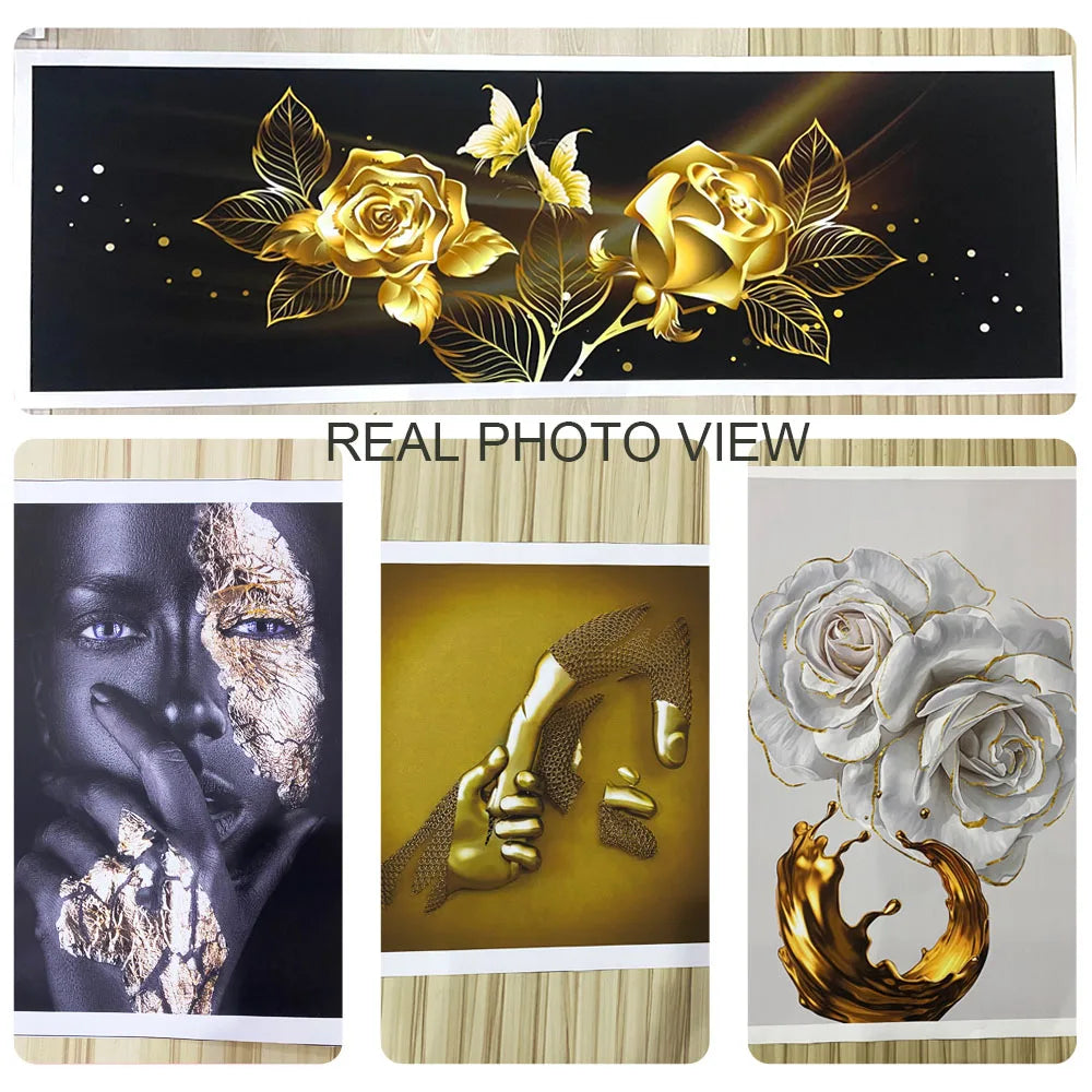 Modern Dental Art Teeth Canvas Painting for Home Living Room  Bedroom Wall Decor Stylish Poster Print